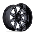D853 22X10 BLANK M-GNMTL BLK-LP 10MM (0-0)