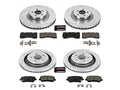 Power Stop 15-22 Ford Mustang Front & Rear Z23 Evolution Brake Kit