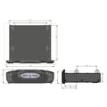 Rock Slide Engineering 20-23 Jeep Gladiator R-STEP 9In Wide Bed Step Attachment Brackets (Passenger)