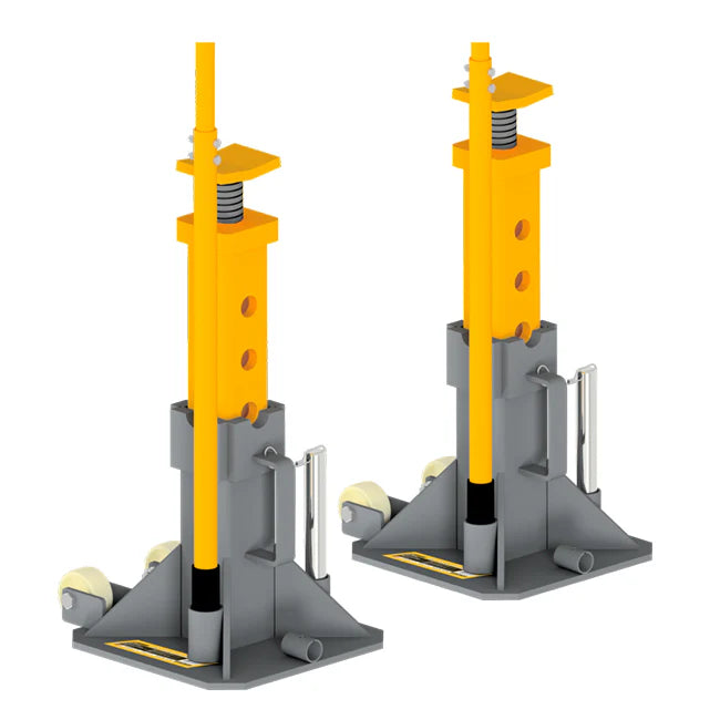 22 TON HEAVY DUTY JACK STAND W/ WHE