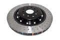 DBA 18-21 Subaru WRX STI Front 5000 Series 2-Piece Drilled Rotor w/Black Hat