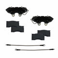 LEED Brakes Front Kit with Black Powder Coated Calipers