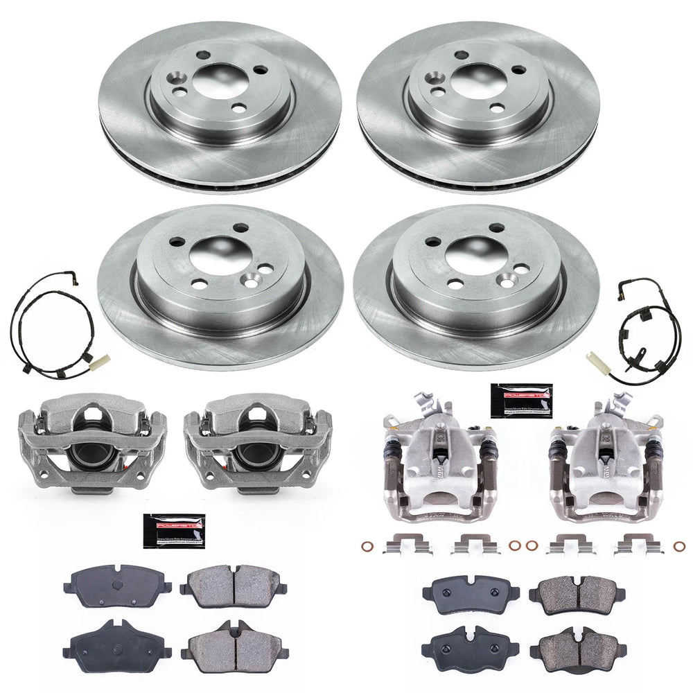 Power Stop 07-10 Mini Cooper Front & Rear Autospecialty Brake Kit w/Calipers
