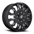 Fuel Wheels black auto part