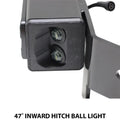 2122 F150 HITCH BAR REVERSE 7IN LED FLOOD LIGHTING HEAVY DUTY BOLT ON KIT W/HEATED LENS