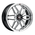 Weld Racing 22x9 Laguna 6X139.7 BP ET25 BS 5.98 Gloss Black Milled Wheel CB 106.1
