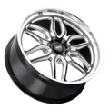 Weld Racing 22x9 Laguna 6X139.7 BP ET25 BS 5.98 Gloss Black Milled Wheel CB 106.1