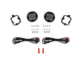 SS3 SAE/DOT Type NO Fog Light Kit Cool White (6000K) Max (38.5 watts) White SAE Fog Diode Dynamics