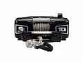 Superwinch 10000 LBS 12V DC 3/8in x 54ft Synthetic Rope Scorpion 10000SR Winch - Black Powdercoat