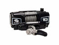 Superwinch 10000 LBS 12V DC 3/8in x 54ft Synthetic Rope Scorpion 10000SR Winch - Black Powdercoat