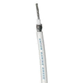 COAXIAL CABLE, RG 8X, WHITE - 500FT