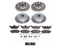 Power Stop 04-08 Ford F-150 Front and Rear Semi-Coated Rotor Kit