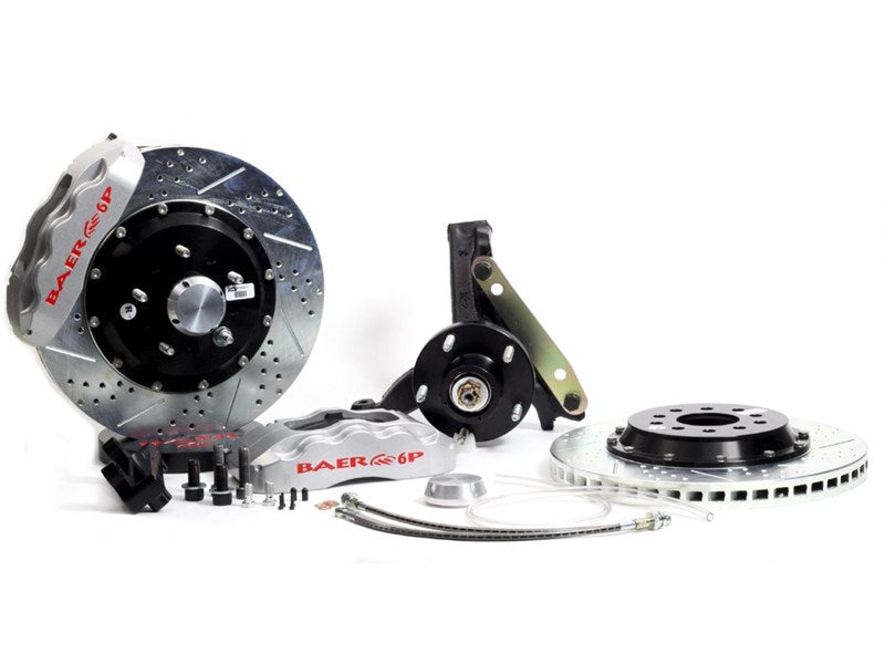 14" Pro+ Brake Sys Frt Slvr 94-96 Imp SS