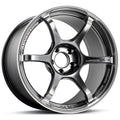 Advan RG-4 17x8.0 / +45 Offset / 5x114.3 / 73mm Bore / Racing Hyper Black and Ring
