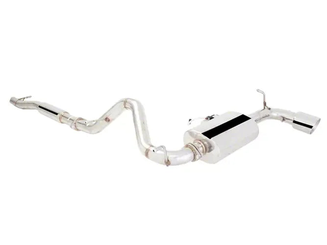 0618 WRANGLER (4 DOOR ONLY) 21/2IN SS CAT BACK SYS W/ VAREX MUFFLER