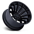 D403 22X12 5X5.0 M-BLK G-BLK -44MM
