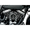 Performance Machine Twin Cam Scallop Rocker Cover - Contrast Cut