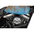 Performance Machine Twin Cam Scallop Rocker Cover - Contrast Cut