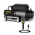 TRUCK/SUV WINCH KIT W/COVER HAS A 10000LB RATED LINE PULL W/REMOTE CONTROL