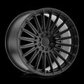 ~(34 lbs. 24X24X12)~ TSW TURBINA 22x10.5 5/112 ET42 CB66.56 MATTE BLACK