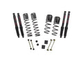 Skyjacker 21-23 Jeep Wrangler 4XE (JL) 4 Door Long Travel 2.5in Coil System w/ Black MAX Shocks