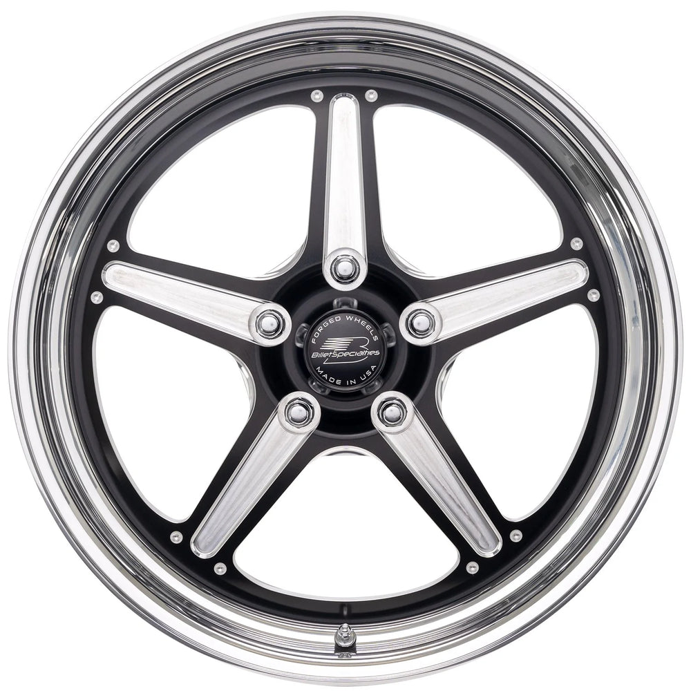 Street Lite Black Wheel 15X8 5.5IN BS