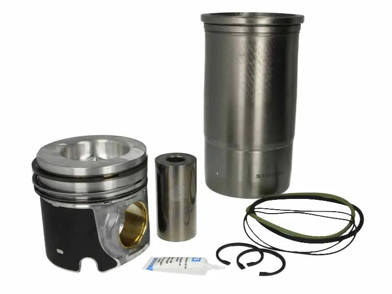 PISTON WITH RINGS