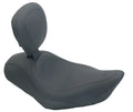 Mustang 04-21 Harley Sportster Wide Tripper Solo Seat w/Driver Backrest - Distressed Brown