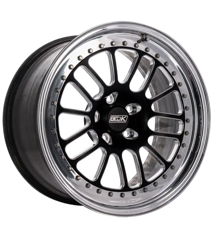 Belak 18x10 / 6.75in BS / 5x120 BP / High Pad / Series 2 Wheel - Single Beadlock