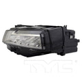 TYC headlights close-up
