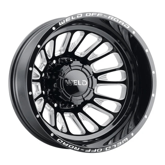 Weld black auto part