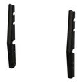 2IN TUBULAR STEEL GRILLE GUARD UPRIGHT PACKAGE BLACK