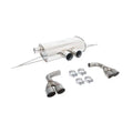 Megan Racing blue axle-back exhaust