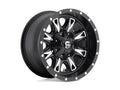 D865 22X12 8X180 G-BLK MILL -44MM