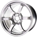 Gram Lights 57DR 18x8.5 +37 5x114.3 Sakura Pink Wheel (w/ Center Cap & No. 21 BK Air Valve)