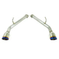 Remark 2014+ Infiniti Q50 Axle Back Exhaust w/Stainless Steel Double Wall Tip
