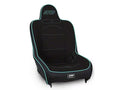 PRP Premier High Back Suspension Seat- Black/Teal Tweed