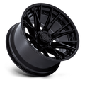D402 22X12 8X6.5 M-BLK G-BLK -44MM
