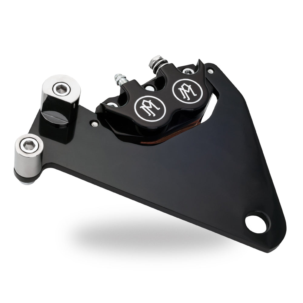 Performance Machine Rear Brake 125x4R x Stock Dsc - Chrome