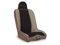 PRP Daily Driver High Back Suspension Seat (Two Neck Slots) - Tan / Black