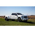 ~(225 lbs. 48X42X24)~ 2017+ Ford F350 Front Bumper-Alpha Series Winch Center No Parking Sensors Wide Version Bare Metal