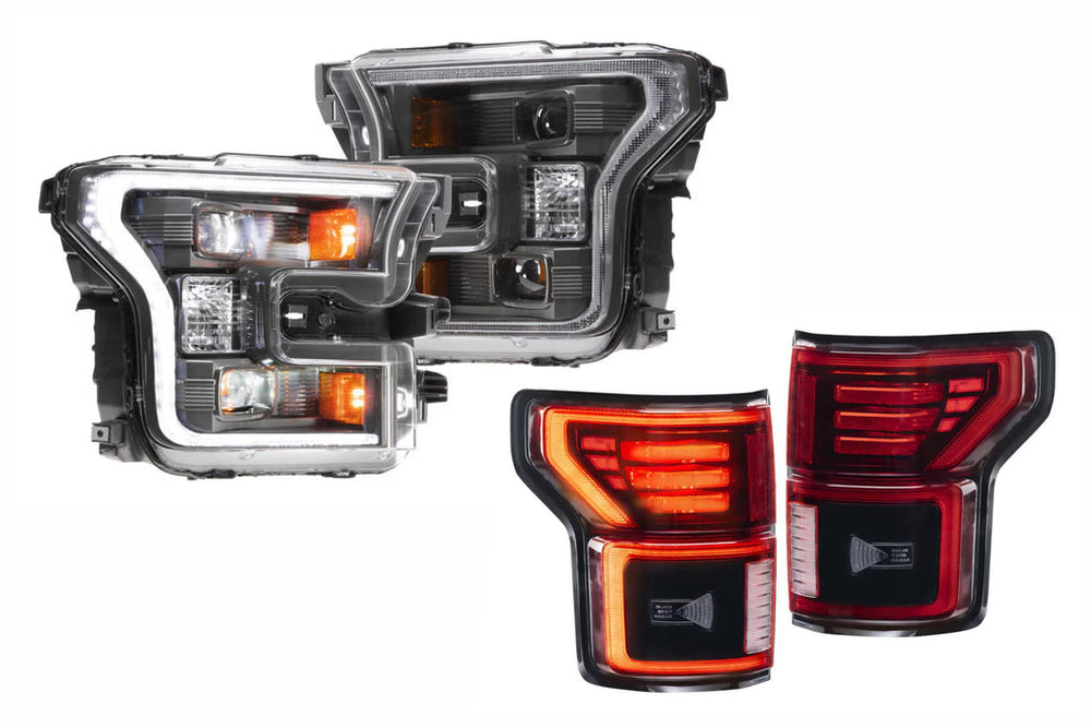 15-17 F-150 HYBRID HEADS AND RED TA
