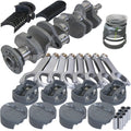 Eagle Chevy 400 4.000in Crank 6.000in H-Beam Stroker Rods -5cc 4.125in Pistons Rotating Assembly