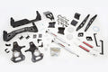 ~(305 lbs. 25X3X3)~ BLACK STAINLESS KIT 2007-2013 4WD 7 in LIFT KIT 1/2 TON GM TRUCK W/ ADJUSTABLE FRONT STRUTS AND REAR SHOCKS