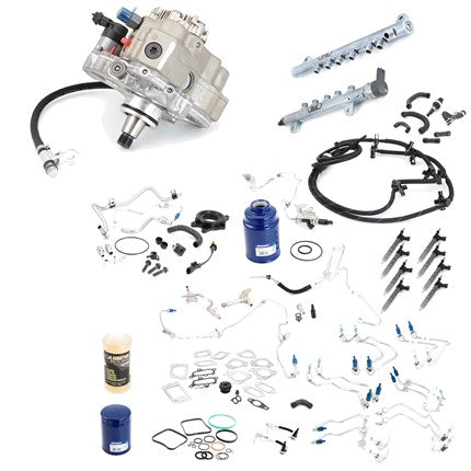 Fuel System Replacement Kit New CP4 pump NO injectors. LML Duramax 2011 - 2016