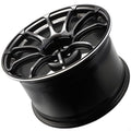 Advan RSIII 18x8.5 +35 5-120 Black Gunmetallic & Ring