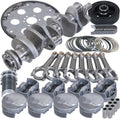 Eagle Chevy 454 4.250in Crank 6.385in I-Beam Rods -3cc Flat Top 4.350in Pistons Balanced Assembly