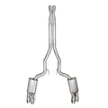 Stainless Works 2024 Mustang GT Catback Quad Tips Redline Sound X-Pipe Performance Connect Exhaust