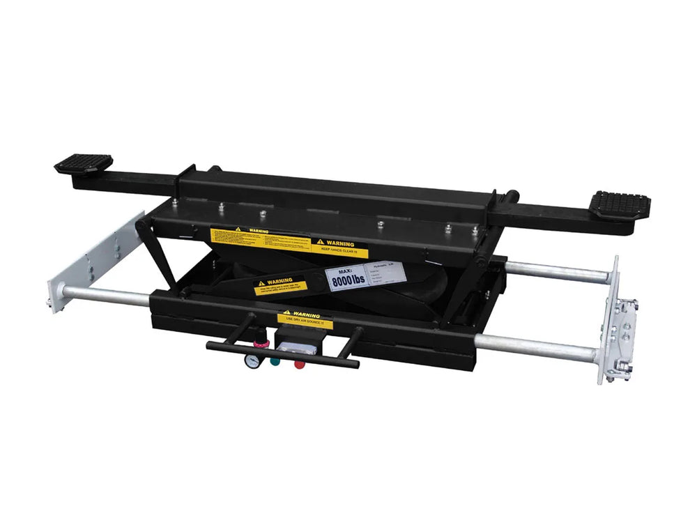 ROLLING AIR JACK 8000 LB. CAPACITYON THE RAILAIR BAG HIGH MOUNT