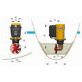 BOW THRUSTER 35 KGF, 12 V, TUNNEL